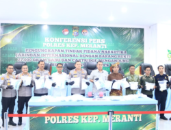 Polda Riau Gagalkan 27 Kg Sabu di Meranti