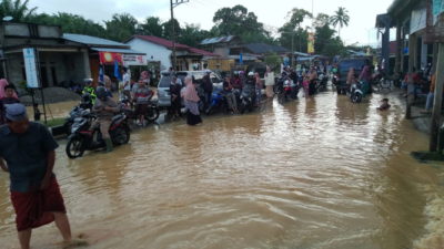 Enam Sekolah Nagan Raya Lumpuh Akibat Banjir