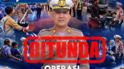 Operasi Patuh Singgalang ditunda