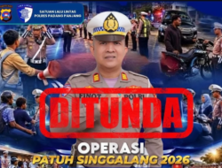 Operasi Patuh Singgalang Ditunda di Sumbar