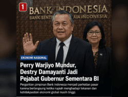 Perry Warjiyo Mundur, Destry Damayanti Jadi Pejabat Gubernur Sementara BI