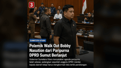 Polemik Walk Out Bobby Nasution dari Paripurna DPRD Sumut Berlanjut