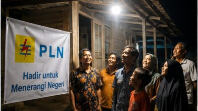 PLN Masuk Desa Patialo, Mandailing Natal Targetkan Seluruh Desa Berlistrik pada 2027