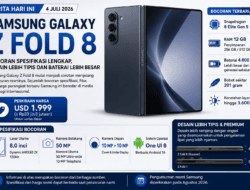 Samsung Galaxy Z Fold 8 Jadi Sorotan, Bocoran Spesifikasi Mulai Beredar
