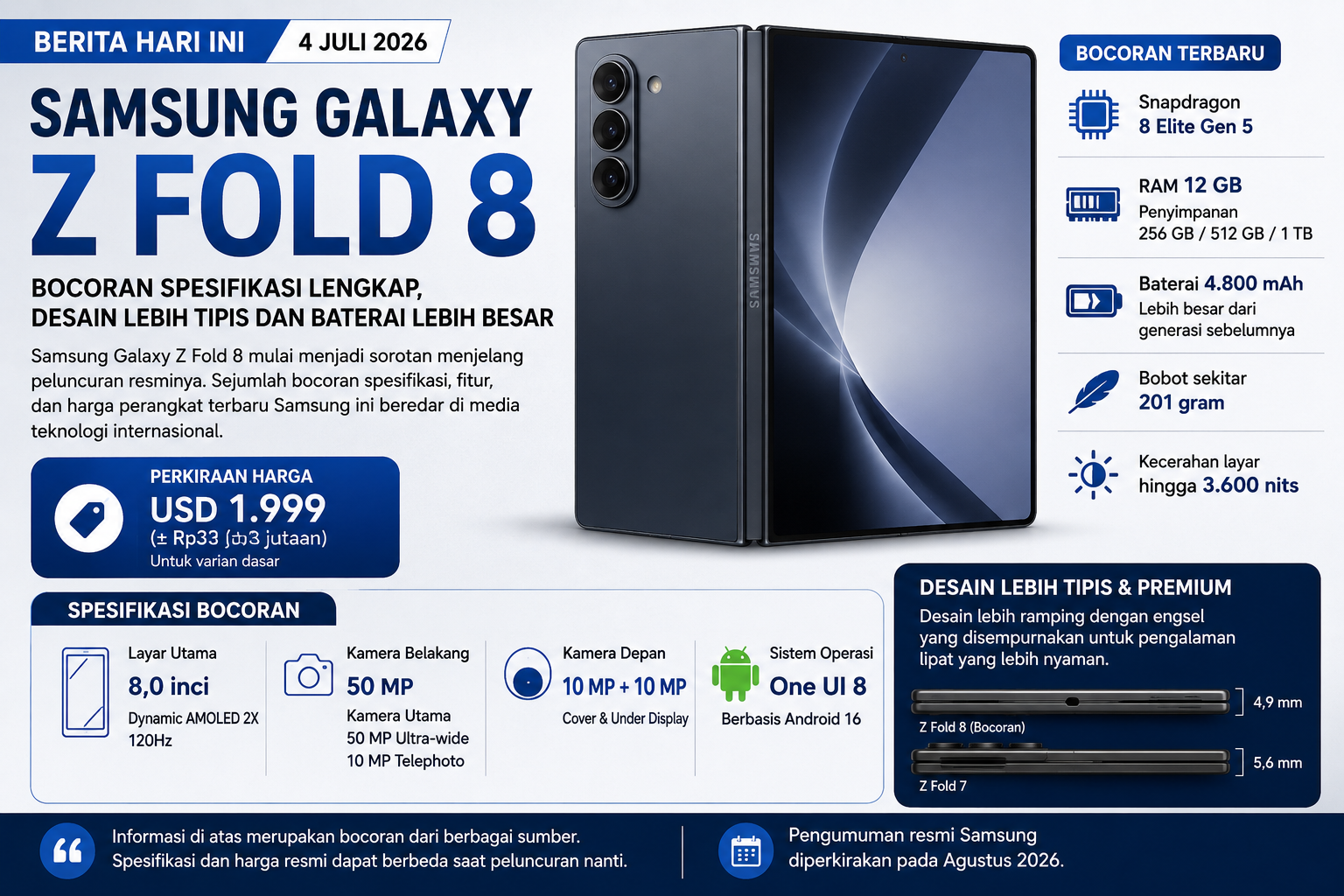Samsung Galaxy Z Fold 8