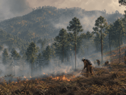 Karhutla Aceh Besar Hanguskan Sekitar 10 Hektare Hutan Pinus