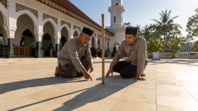 Matahari Tepat di Atas Ka’bah