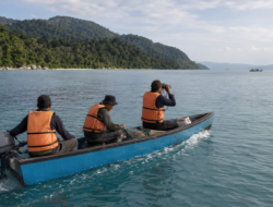 DKP dan Masyarakat Gelar Patroli Laut di Simeulue, Pengawasan Berbasis Gampong Diperkuat