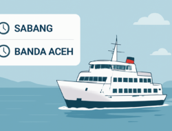 Jadwal Kapal Fery Sabang-Banda Aceh Hari Ini, 4 Juni 2026