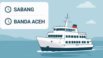 Jadwal Kapal Fery Sabang-Banda Aceh Hari Ini, 4 Juni 2026