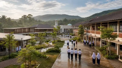 Pembangunan Sekolah Rakyat Terintegrasi 3 Aceh Capai 96 Persen