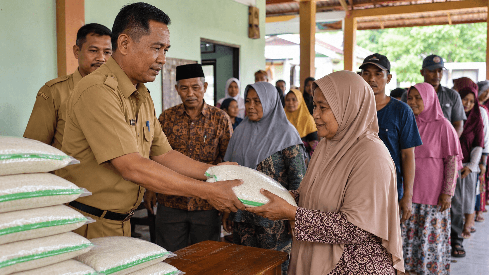 Bantuan beras Agustus 2026