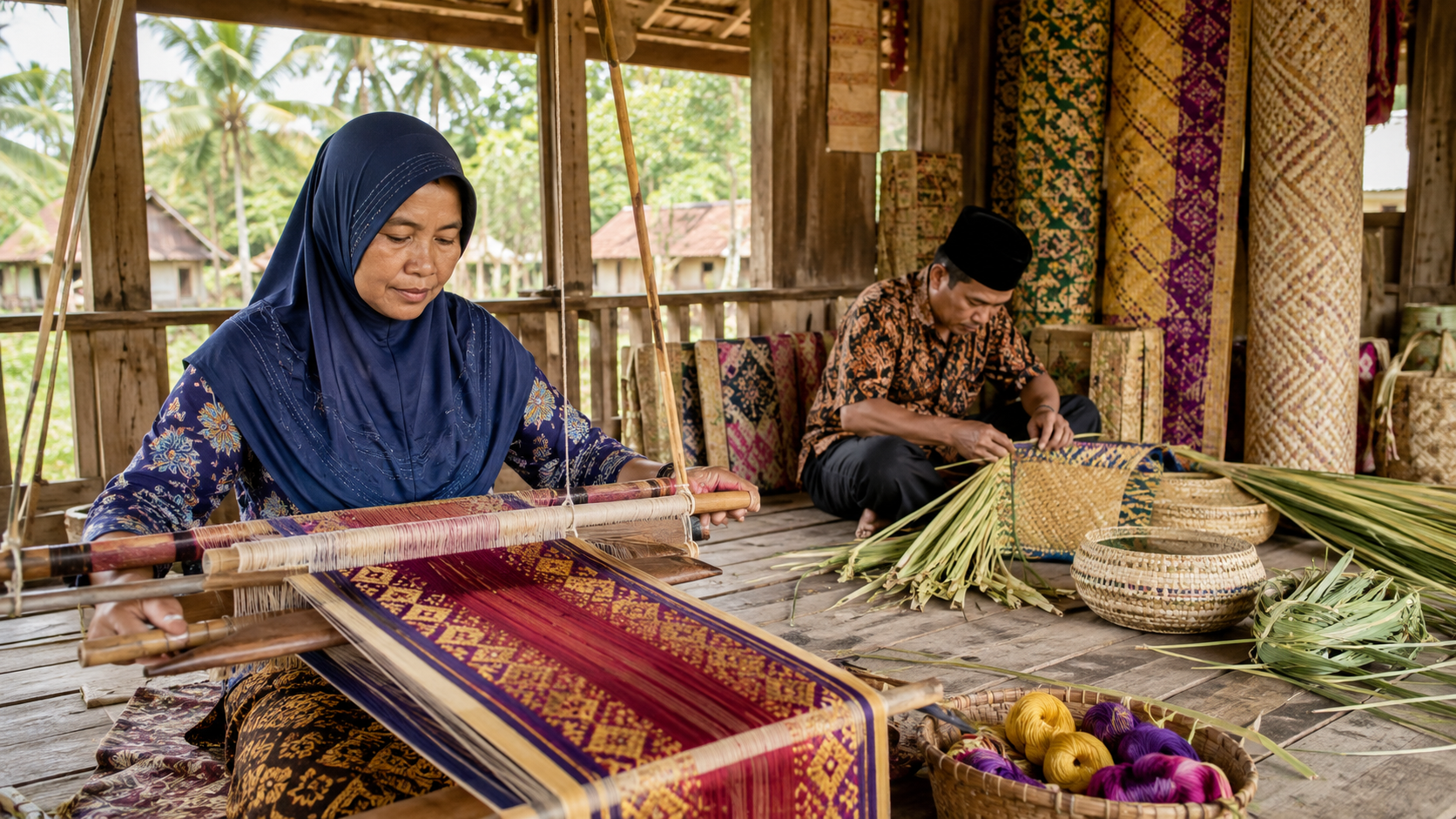 Desa kreatif Aceh Timur