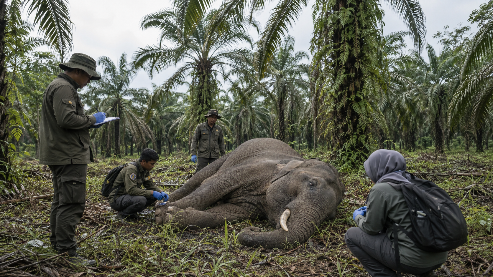 Gajah Sumatra Aceh Tamiang