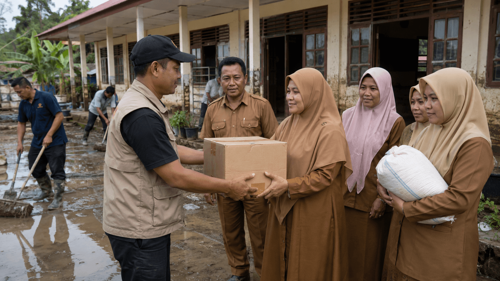Guru terdampak banjir Aceh Timur