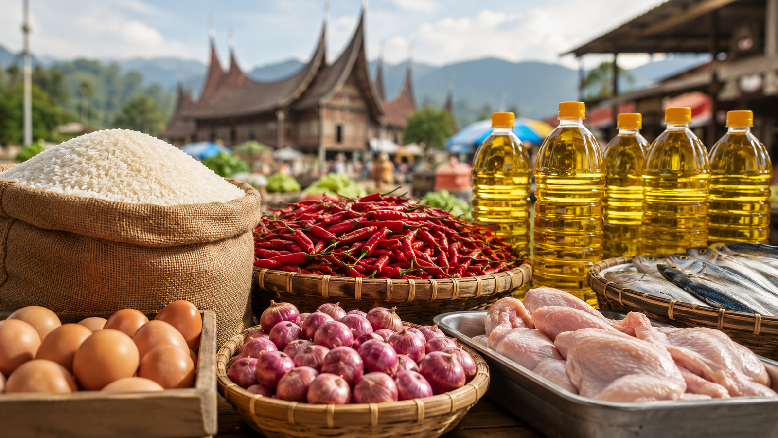 Harga pangan Sumbar September 2026