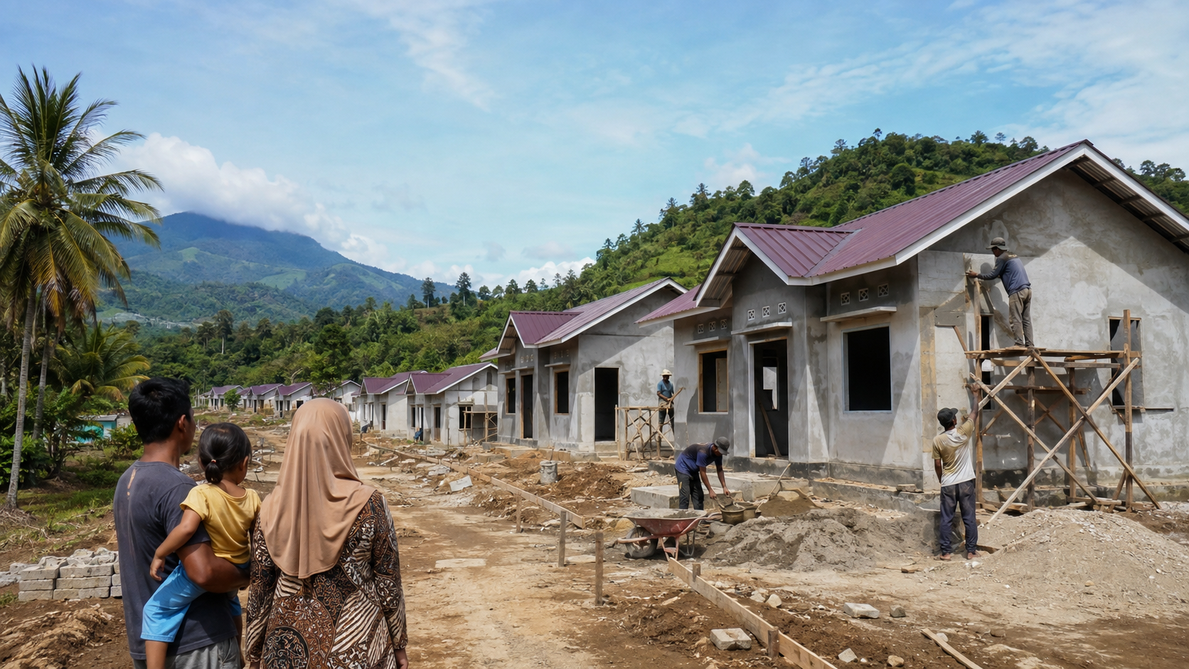 Huntap untuk Korban Bencana