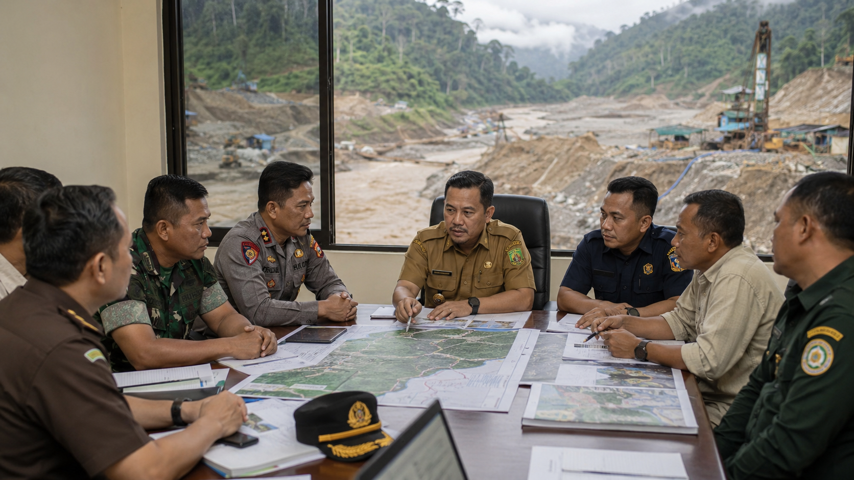 Mandailing Natal tambang ilegal