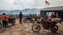 Motor Trail Satgas Karhutla Jambi