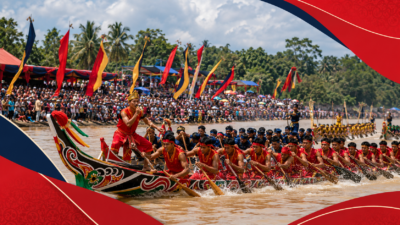 Festival Pacu Jalur 2026 Dimulai di Kuansing, 204 Perahu Berlaga di Sungai Kuantan