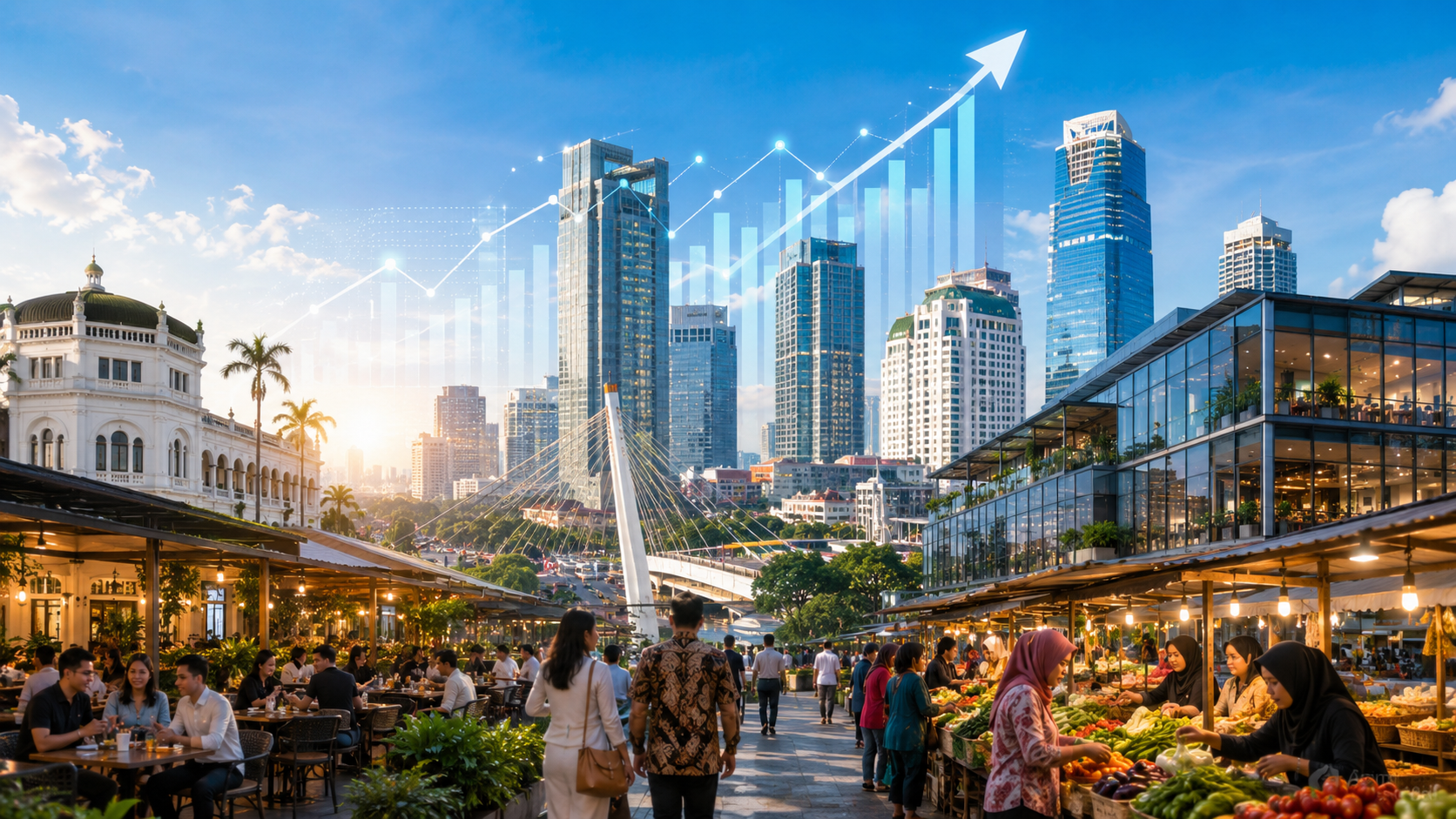 Pertumbuhan ekonomi Sumatera Utara 2026