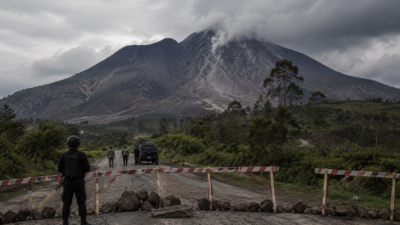 Zona merah Sinabung