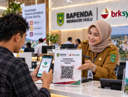 Bapenda Inhu dan BRK Syariah Perluas Pembayaran Pajak Daerah Digital