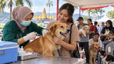 Vaksin Rabies Gratis Bandarlampung Digelar Mulai 28 September, Ini Lokasinya