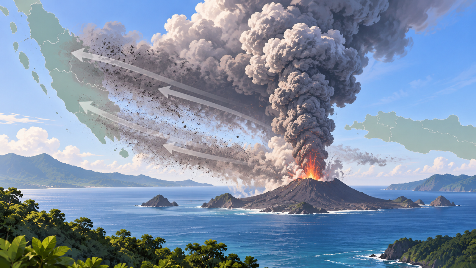 Erupsi Anak Krakatau 6 September