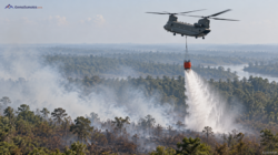 Jepang Kirim 3 Helikopter Chinook Bantu Karhutla, Riau–Jambi–Sumsel Masuk Prioritas Nasional