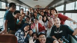 Ilustrasi transportasi pelajar untuk layanan bus perintis gratis Sumatera Utara