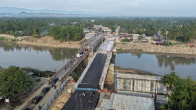 Dua Jembatan Pascabencana Aceh Rampung, Krueng Tingkeum Capai 99,14 Persen