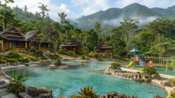 Pengembangan Hot Waterboom Sapan Maluluang