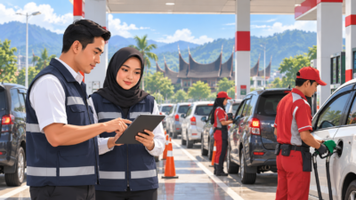 31 SPBU di Sumbar Dapat Pembinaan atau Sanksi Sepanjang Januari–Agustus 2026