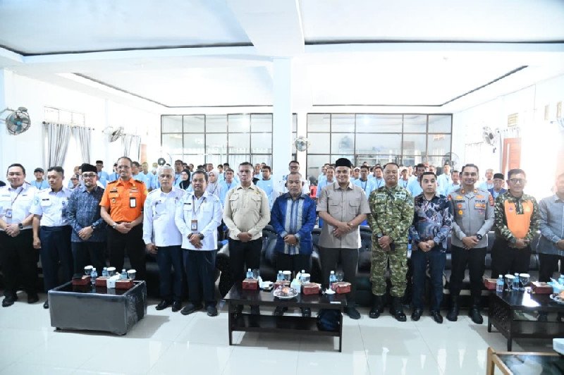 Peserta Sekolah Lapang Cuaca Nelayan 2026 di Gampong Lambada Lhok, Baitussalam, Aceh Besar
