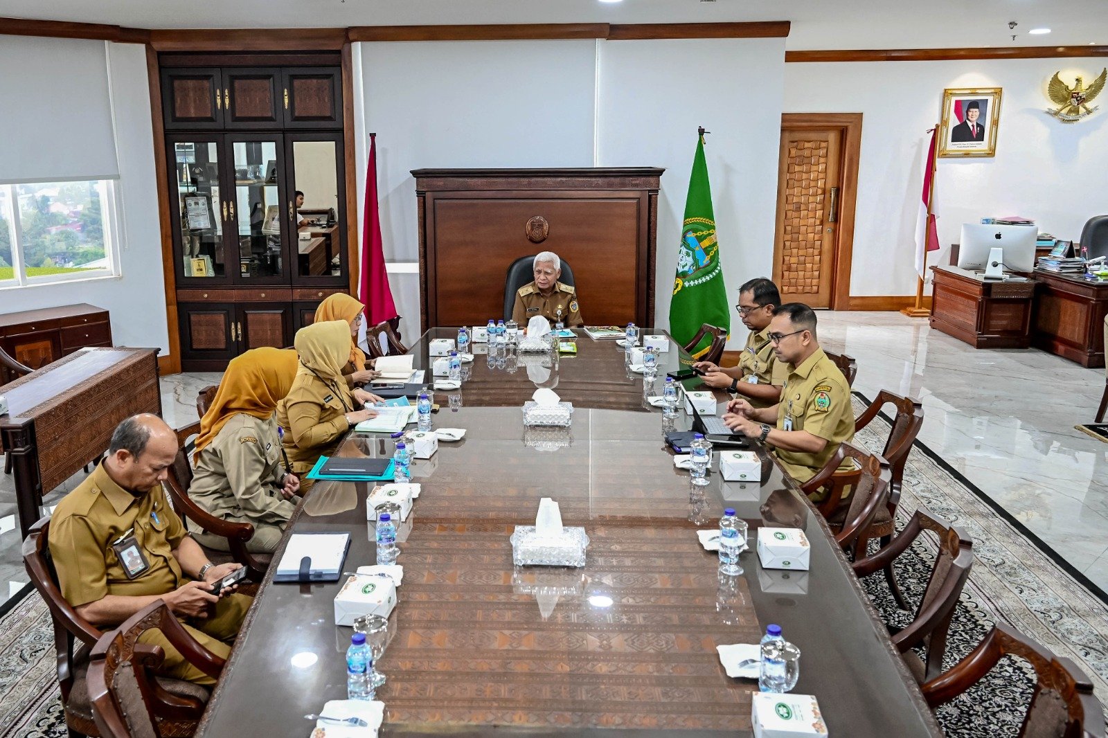 Wakil Gubernur Sumatera Utara mengikuti agenda penandatanganan SKB Ruang Bersama Indonesia