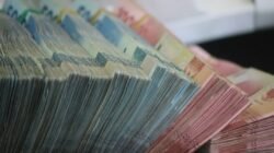 Ilustrasi uang rupiah untuk pembiayaan program publik, bukan dokumentasi penyaluran APBN Lampung