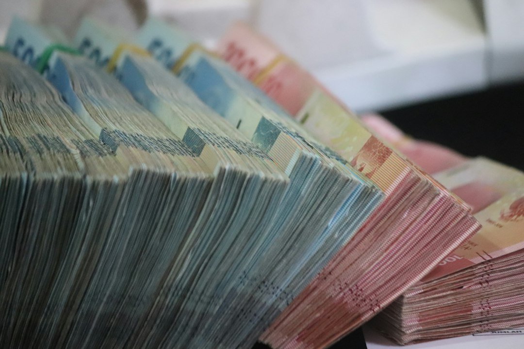 Ilustrasi uang rupiah untuk pembiayaan program publik, bukan dokumentasi penyaluran APBN Lampung