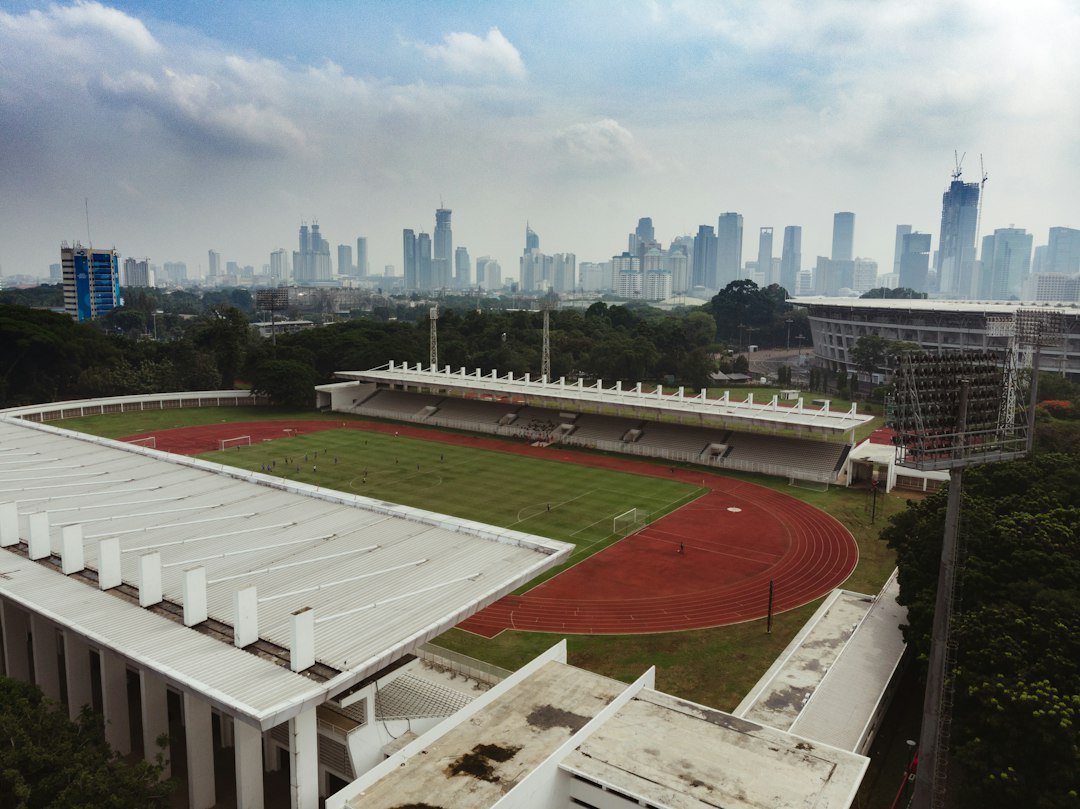 Ilustrasi stadion sepak bola untuk berita PSMS Medan