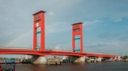 Ilustrasi Jembatan Ampera Palembang untuk berita kabut asap dan kualitas udara